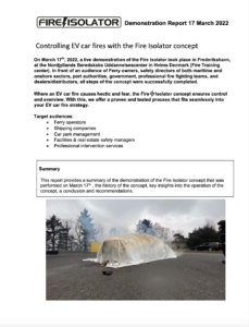 Electrical Vehicle Fire Research Report